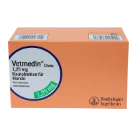 Фото Ветмедин таблетки (Пимобендан, Vetmedin) 1,25мг №100 (100 таблеток)