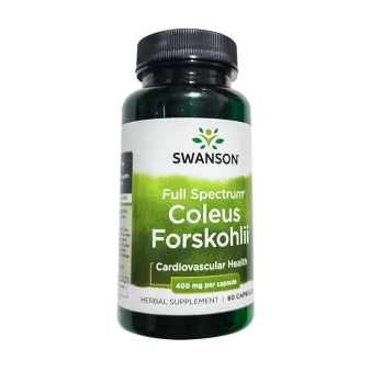 Форсколин (Forskolin) Swanson США 400мг капс. №60